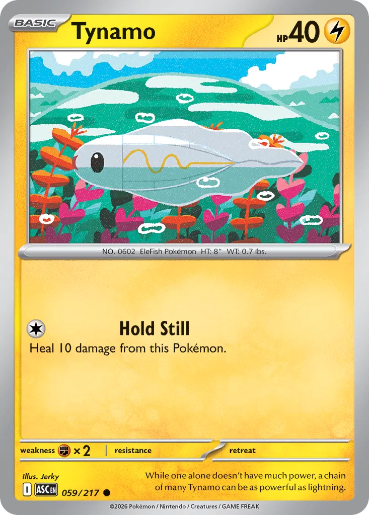 Tynamo 059/217 — Ascended Heroes (English Pokémon TCG card)