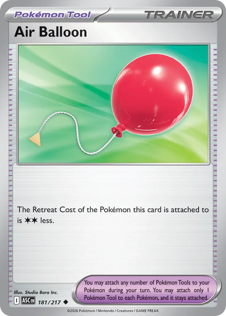 Air Balloon 181/217 — Ascended Heroes (English Pokémon TCG card)