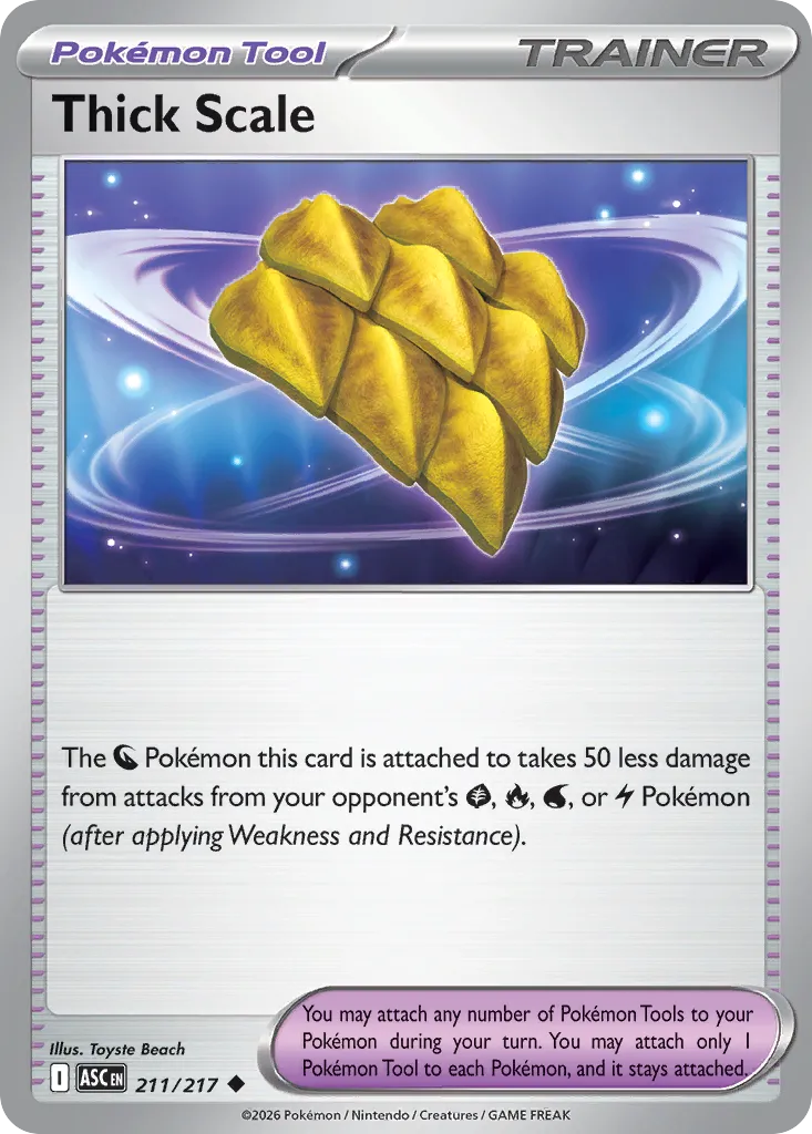 Thick Scale 211/217 — Ascended Heroes (English Pokémon TCG card)