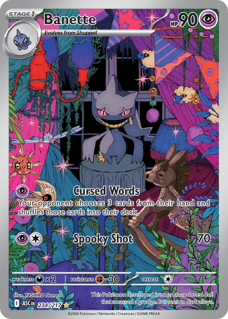 Banette 234/217 — Ascended Heroes (English Pokémon TCG card)