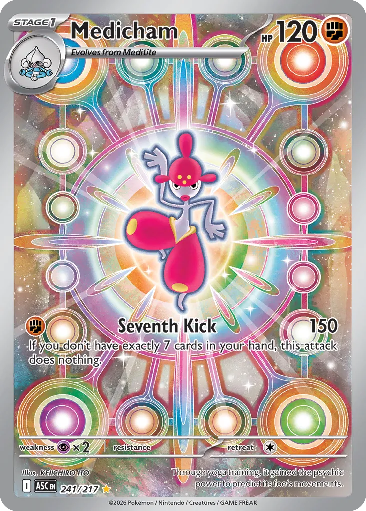 Medicham 241/217 — Ascended Heroes (English Pokémon TCG card)