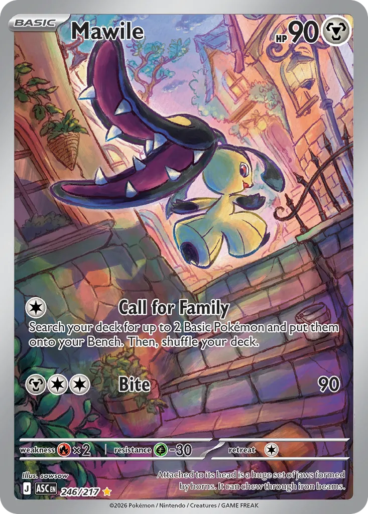 Mawile 246/217 — Ascended Heroes (English Pokémon TCG card)