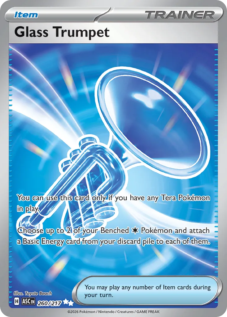 Glass Trumpet 260/217 — Ascended Heroes (English Pokémon TCG card)