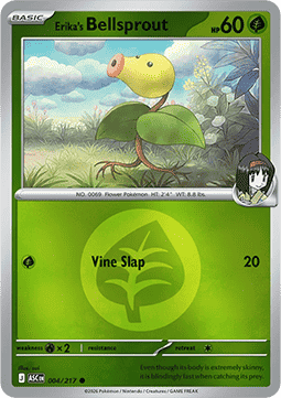 Erika's Bellsprout 004 — Ascended Heroes: Additionals (English Pokémon TCG card)
