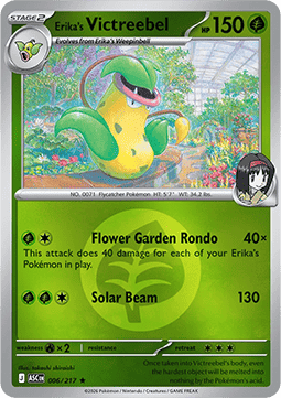 Erika's Victreebel 006 — Ascended Heroes: Additionals (English Pokémon TCG card)