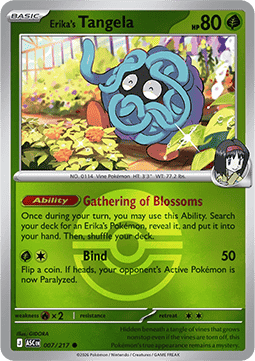 Erika's Tangela 007 — Ascended Heroes: Additionals (English Pokémon TCG card)