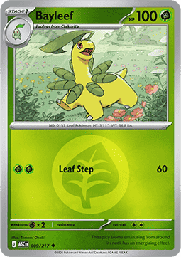 Bayleef 009 — Ascended Heroes: Additionals (English Pokémon TCG card)