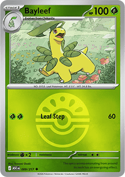 Bayleef 009 — Ascended Heroes: Additionals (English Pokémon TCG card)