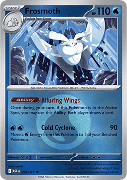 Frosmoth 053 — Ascended Heroes: Additionals (English Pokémon TCG card)