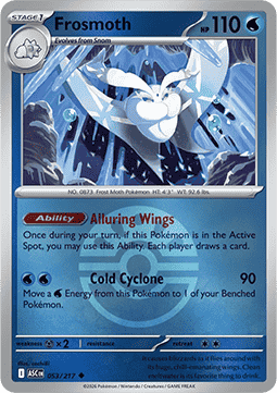 Frosmoth 053 — Ascended Heroes: Additionals (English Pokémon TCG card)
