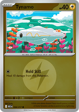 Tynamo 059 — Ascended Heroes: Additionals (English Pokémon TCG card)