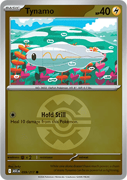 Tynamo 059 — Ascended Heroes: Additionals (English Pokémon TCG card)