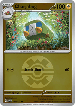 Charjabug 065 — Ascended Heroes: Additionals (English Pokémon TCG card)
