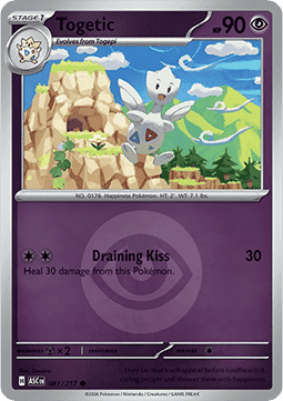 Togetic 081 — Ascended Heroes: Additionals (English Pokémon TCG card)