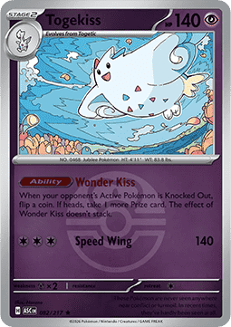 Togekiss 082 — Ascended Heroes: Additionals (English Pokémon TCG card)