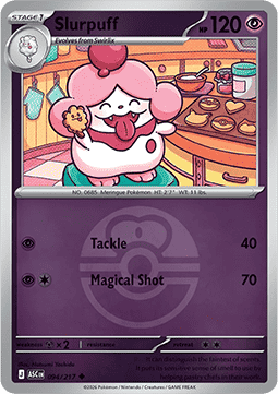 Slurpuff 094 — Ascended Heroes: Additionals (English Pokémon TCG card)