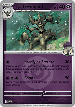 Hop's Trevenant 096 — Ascended Heroes: Additionals (English Pokémon TCG card)