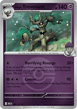 Hop's Trevenant 096 — Ascended Heroes: Additionals (English Pokémon TCG card)