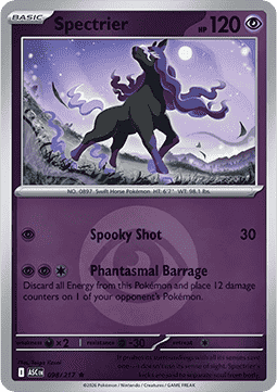 Spectrier 098 — Ascended Heroes: Additionals (English Pokémon TCG card)