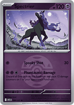 Spectrier 098 — Ascended Heroes: Additionals (English Pokémon TCG card)