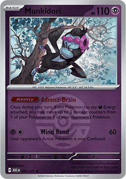 Munkidori 099 — Ascended Heroes: Additionals (English Pokémon TCG card)