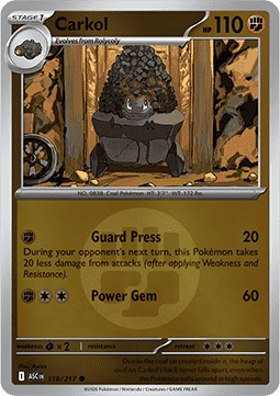 Carkol 119 — Ascended Heroes: Additionals (English Pokémon TCG card)