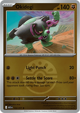 Okidogi 122 — Ascended Heroes: Additionals (English Pokémon TCG card)