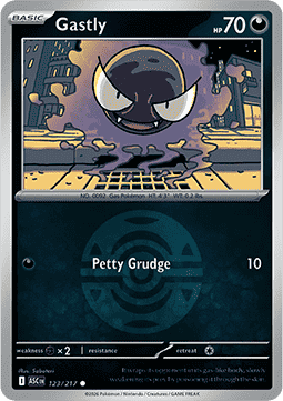 Gastly 123 — Ascended Heroes: Additionals (English Pokémon TCG card)
