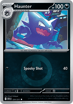 Haunter 124 — Ascended Heroes: Additionals (English Pokémon TCG card)
