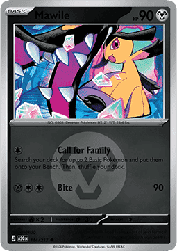 Mawile 144 — Ascended Heroes: Additionals (English Pokémon TCG card)