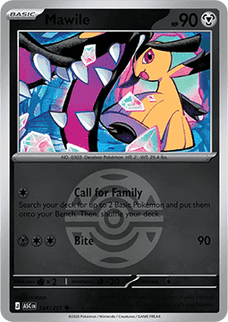 Mawile 144 — Ascended Heroes: Additionals (English Pokémon TCG card)