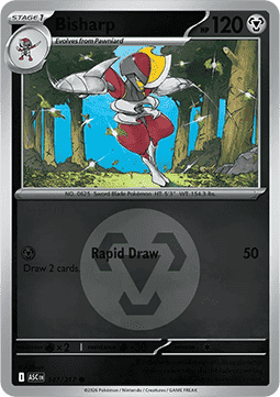 Bisharp 147 — Ascended Heroes: Additionals (English Pokémon TCG card)