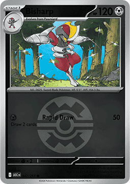 Bisharp 147 — Ascended Heroes: Additionals (English Pokémon TCG card)