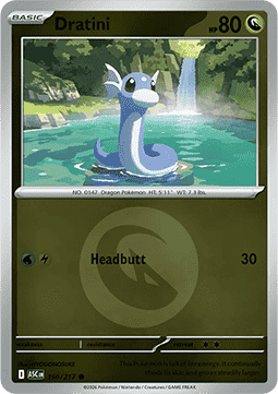 Dratini 150 — Ascended Heroes: Additionals (English Pokémon TCG card)