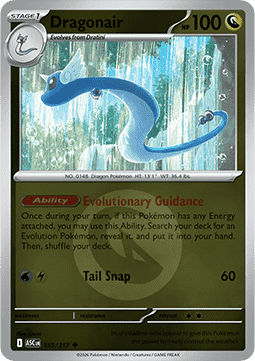 Dragonair 151 — Ascended Heroes: Additionals (English Pokémon TCG card)
