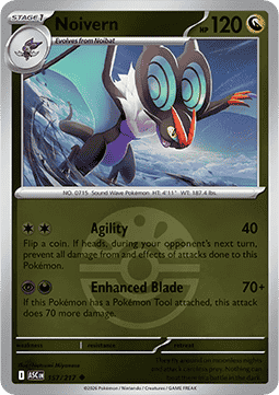 Noivern 157 — Ascended Heroes: Additionals (English Pokémon TCG card)