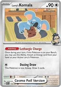Larry's Komala 175 — Ascended Heroes: Additionals (English Pokémon TCG card)