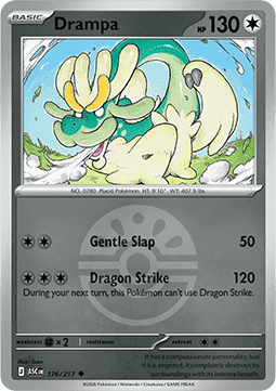 Drampa 176 — Ascended Heroes: Additionals (English Pokémon TCG card)