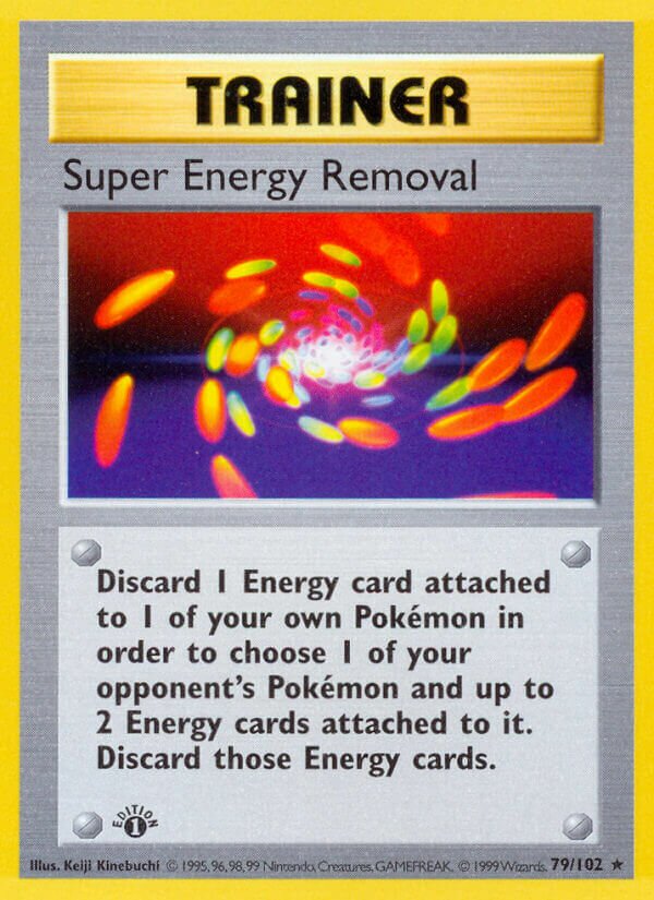 Super Energy Removal 079/102 — Base Set (English Pokémon TCG card)