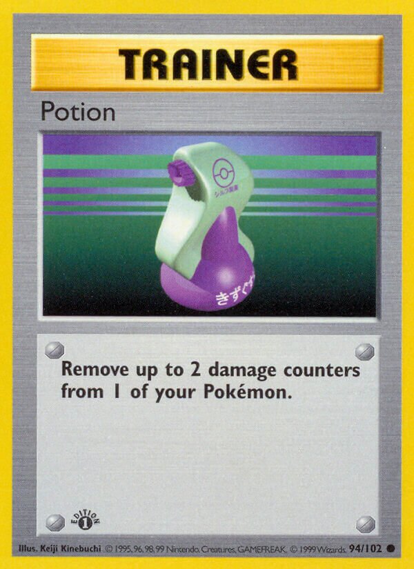 Potion 094/102 — Base Set (English Pokémon TCG card)