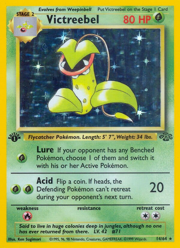 Victreebel 014/64 — Jungle (English Pokémon TCG card)