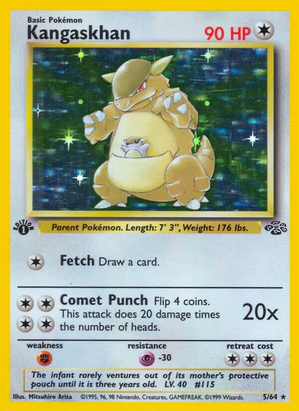 Kangaskhan 005/64 — Jungle (English Pokémon TCG card)