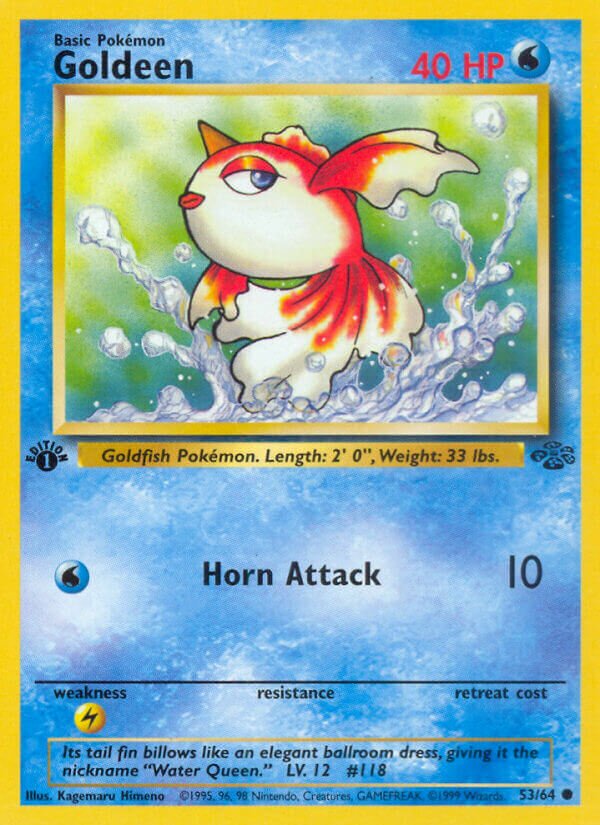 Goldeen 053/64 — Jungle (English Pokémon TCG card)