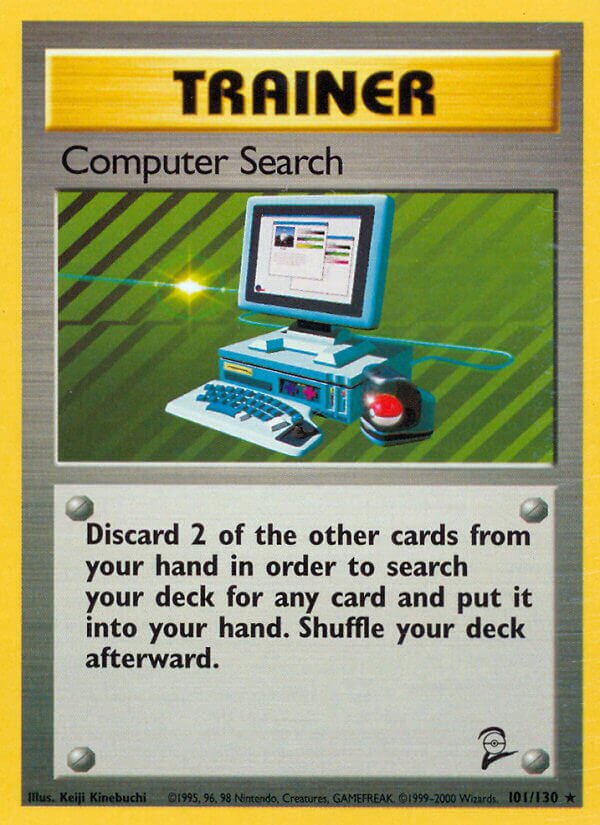 Computer Search 101/130 — Base Set 2 (English Pokémon TCG card)