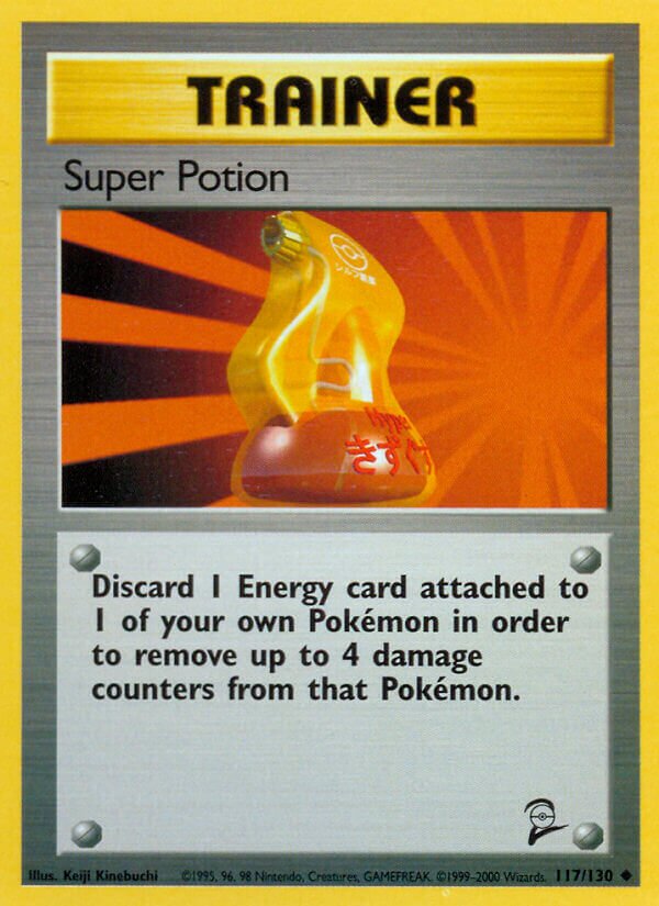 Super Potion 117/130 — Base Set 2 (English Pokémon TCG card)