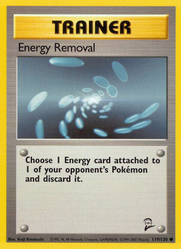 Energy Removal 119/130 — Base Set 2 (English Pokémon TCG card)