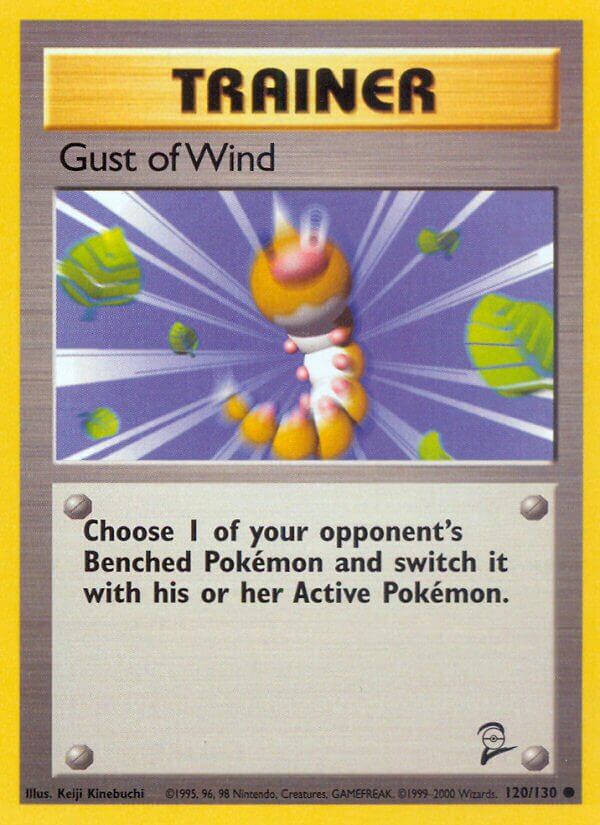 Gust of Wind 120/130 — Base Set 2 (English Pokémon TCG card)
