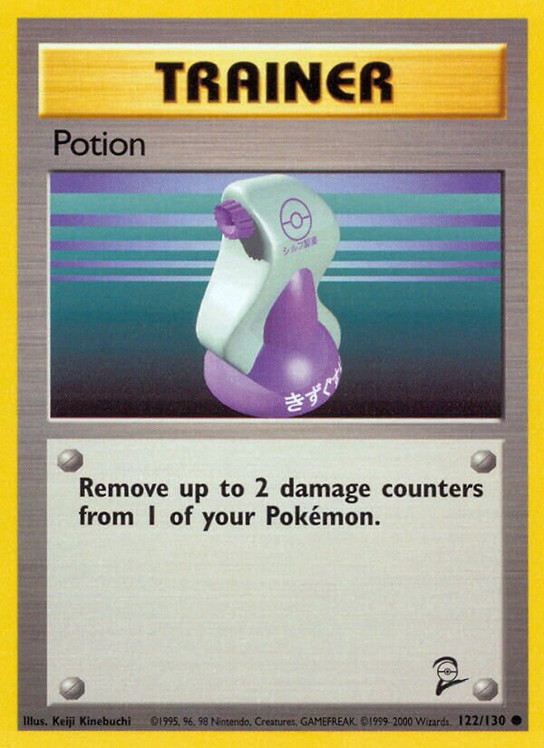 Potion 122/130 — Base Set 2 (English Pokémon TCG card)