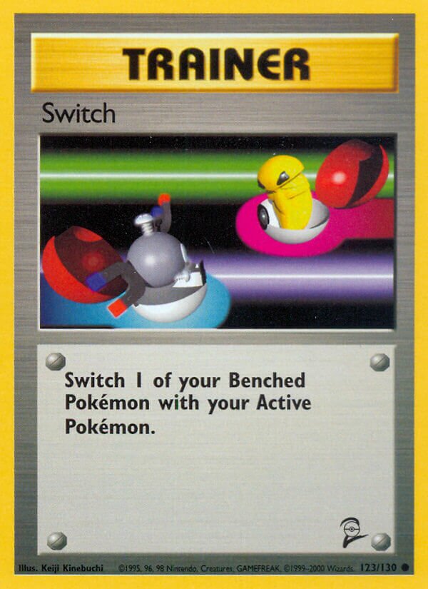 Switch 123/130 — Base Set 2 (English Pokémon TCG card)