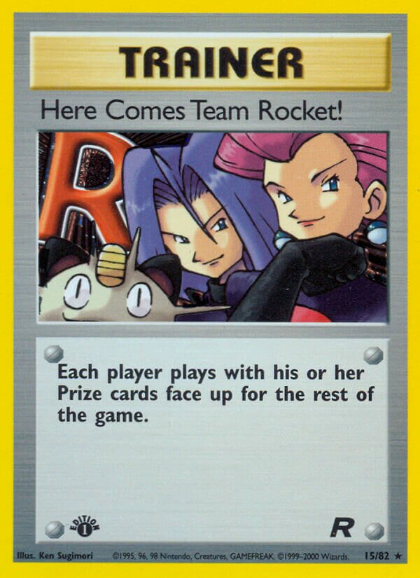 Here Comes Team Rocket! 015/82 — Team Rocket (English Pokémon TCG card)